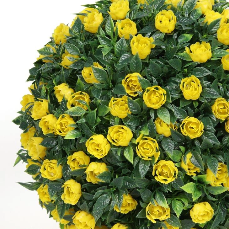 New Design Yellow Plastic Grass Ball