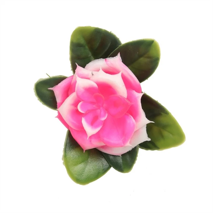 Pink Flowers With Grass Panel For Wall