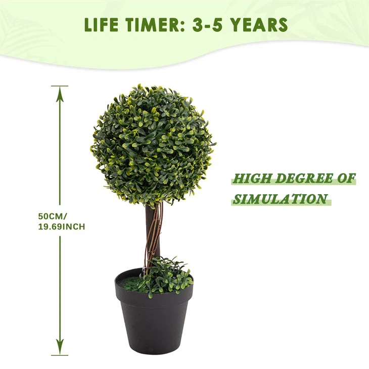 Artificial Topiary Trees For Outdoor Garden Decoration